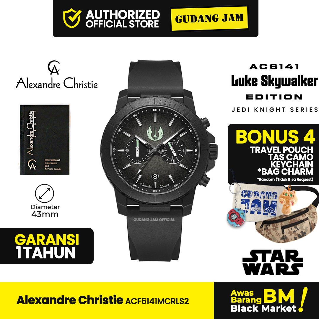Alexandre Christie X Star Wars AC 6141 MCRLS2 Luke Skywalker Jedi Knight Series Limited Edition