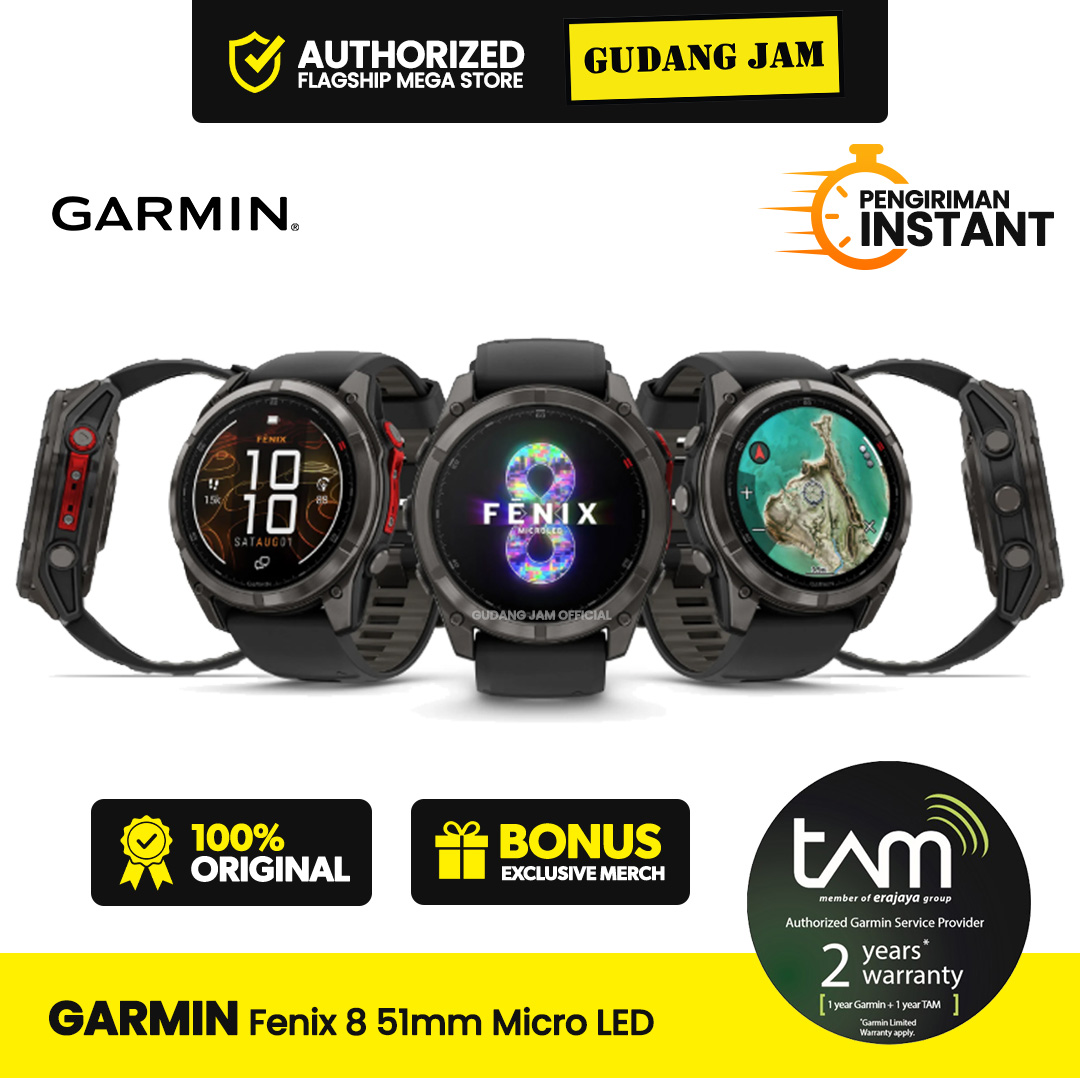 Garmin Fenix 8 MicroLED 51mm