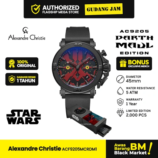 Image of Alexandre Christie X Star Wars AC 9205 MCRDM1 Darth Maul Limited Edition