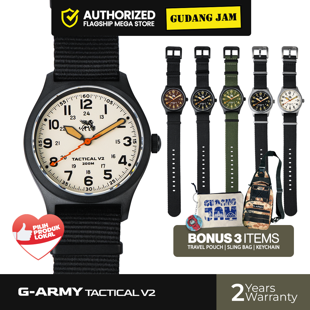 G-Army Tactical V2 GA-TACV226 Series | Jam Tangan Pria | Analog
