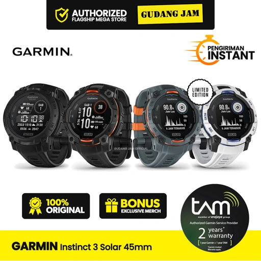 Garmin Instinct 3 Solar - 45mm