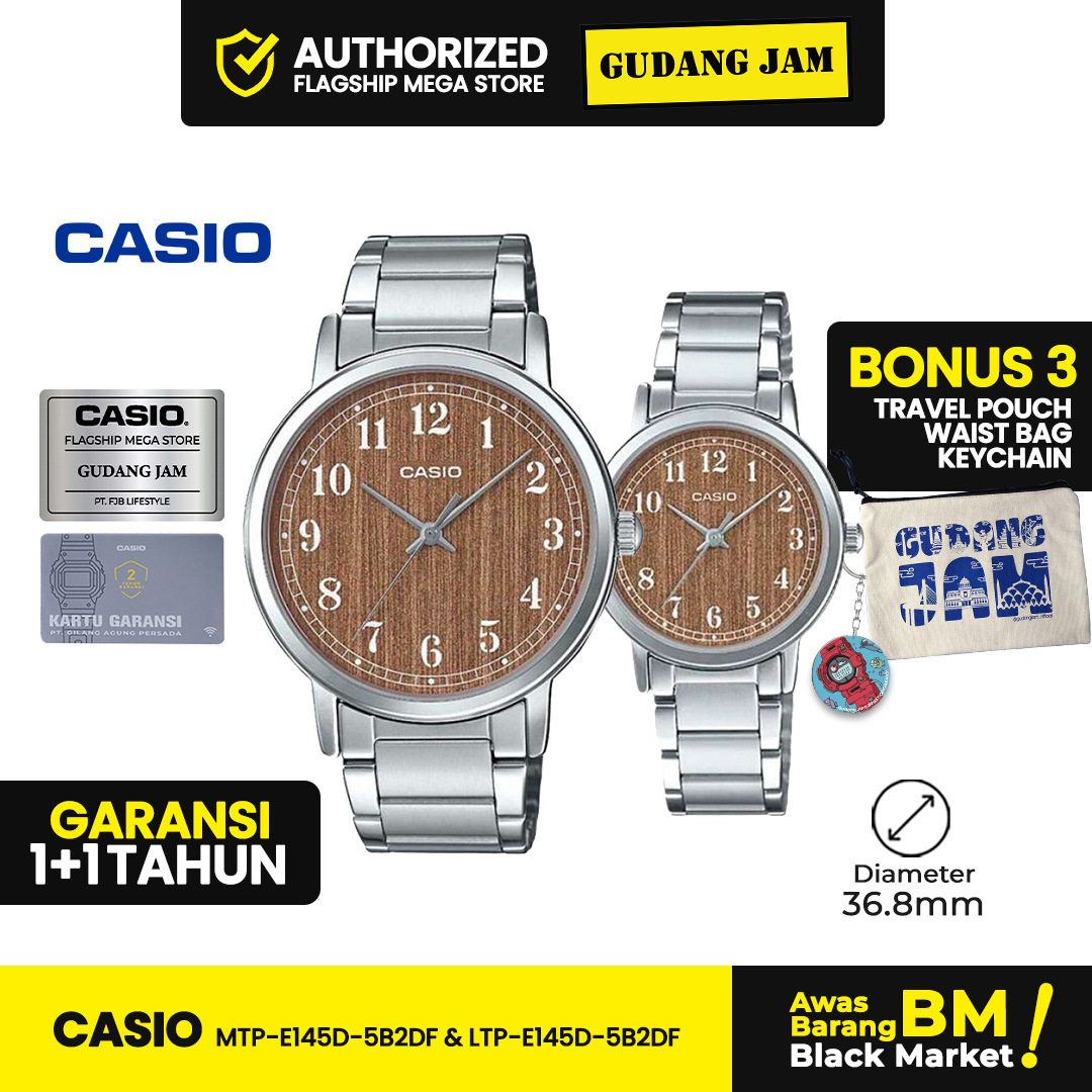 Casio Couple LTP-E145D-5B2DF MTP-E145D-5B2DF