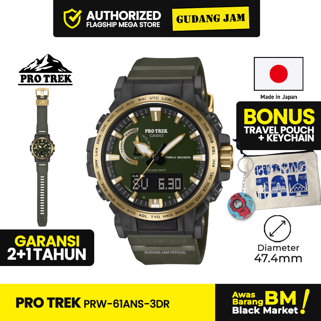 Pro Trek PRW-61ANS-3DR