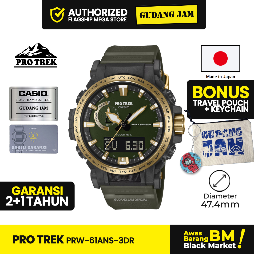 Pro Trek PRW-61ANS-3DR