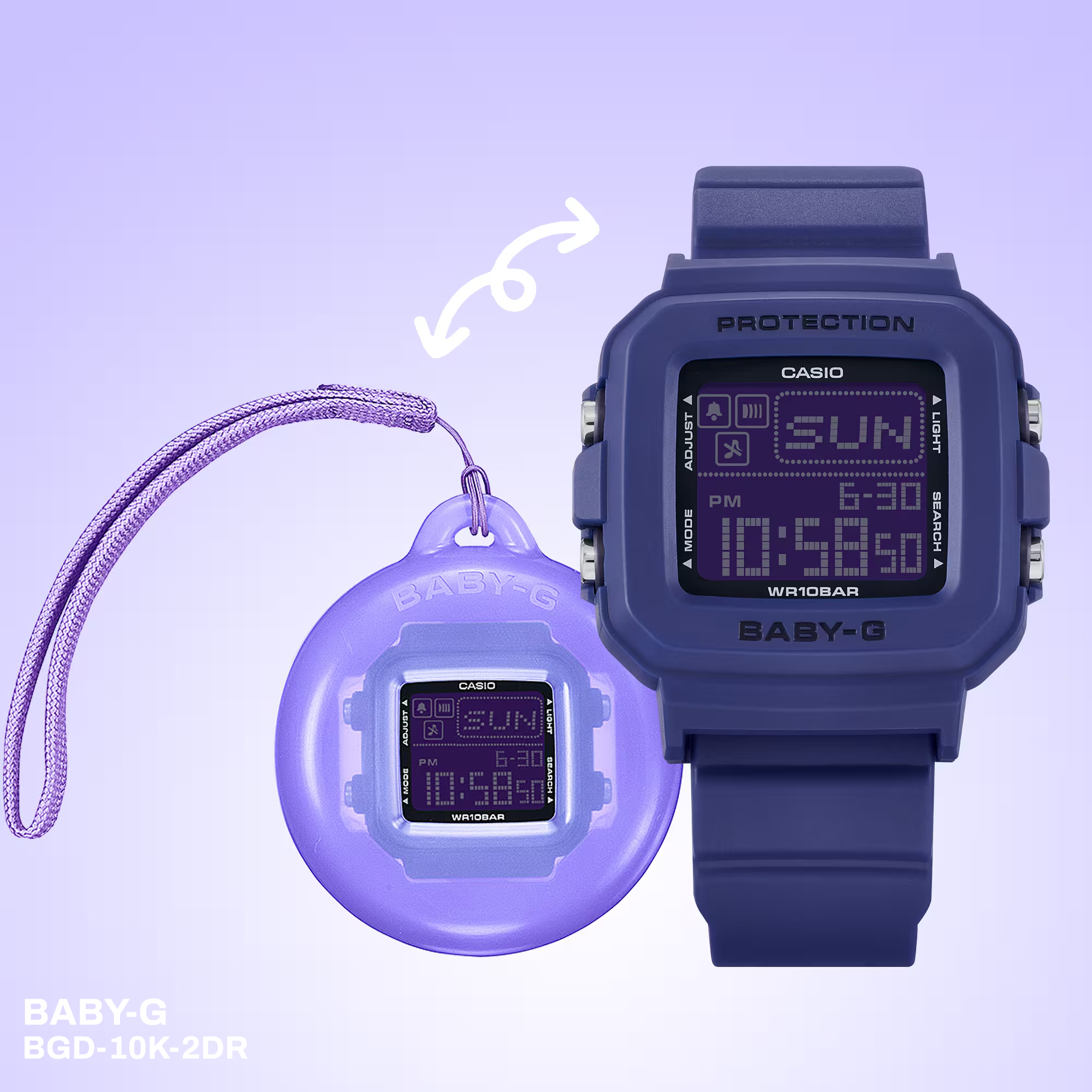 Baby-G BGD-10K-2DR