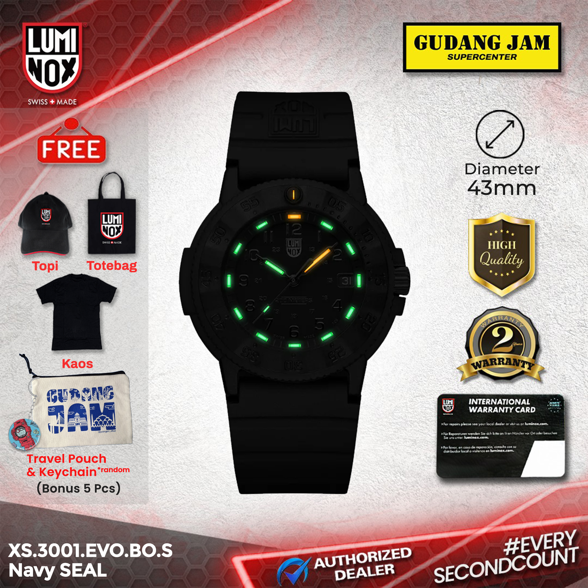 Luminox XS.3001.EVO.BO.S Navy SEAL