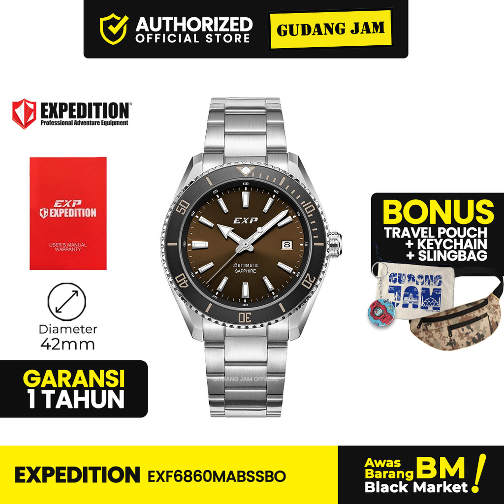 Jam Tangan Pria Analog Expedition EX 6860 MAB