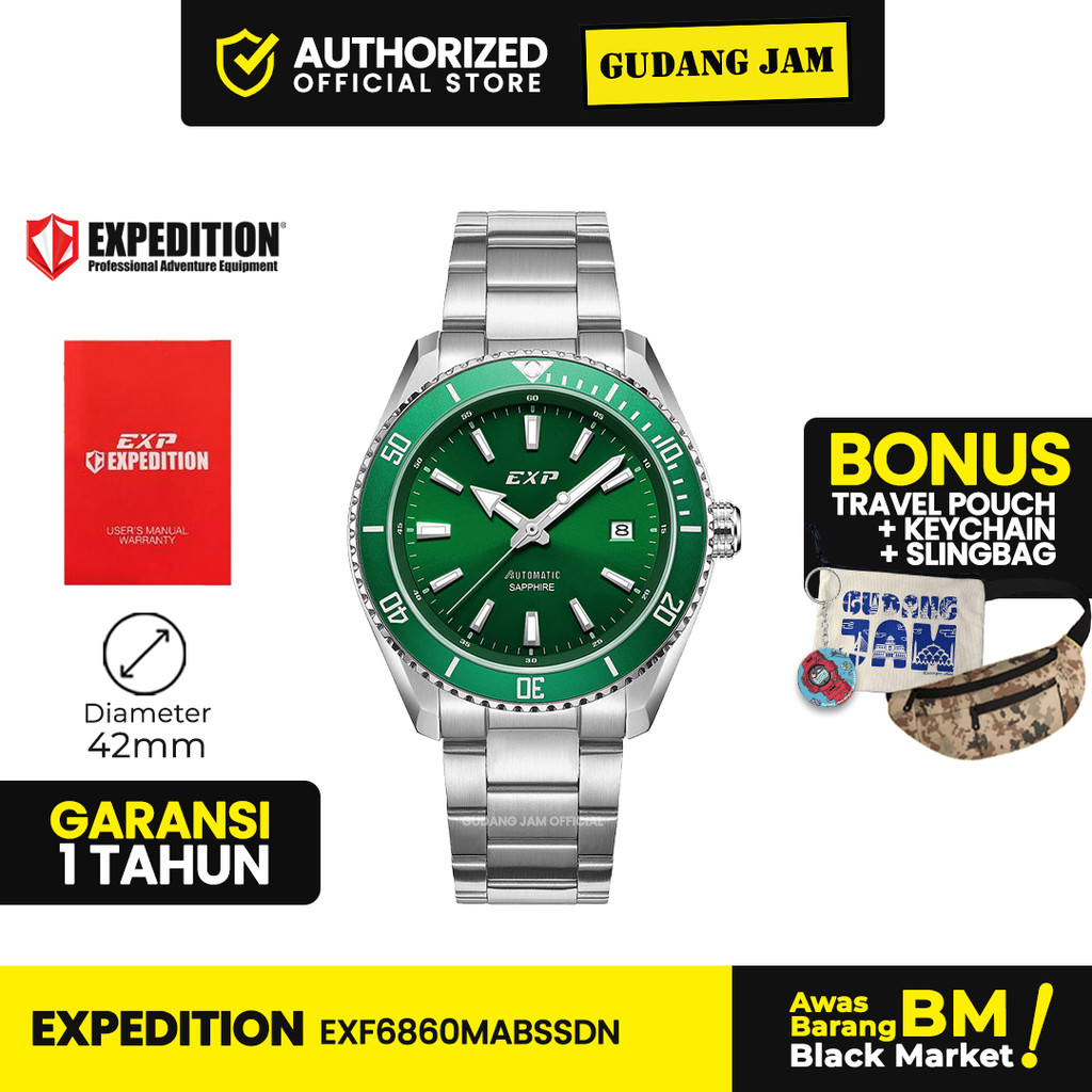 Jam Tangan Pria Analog Expedition EX 6860 MAB