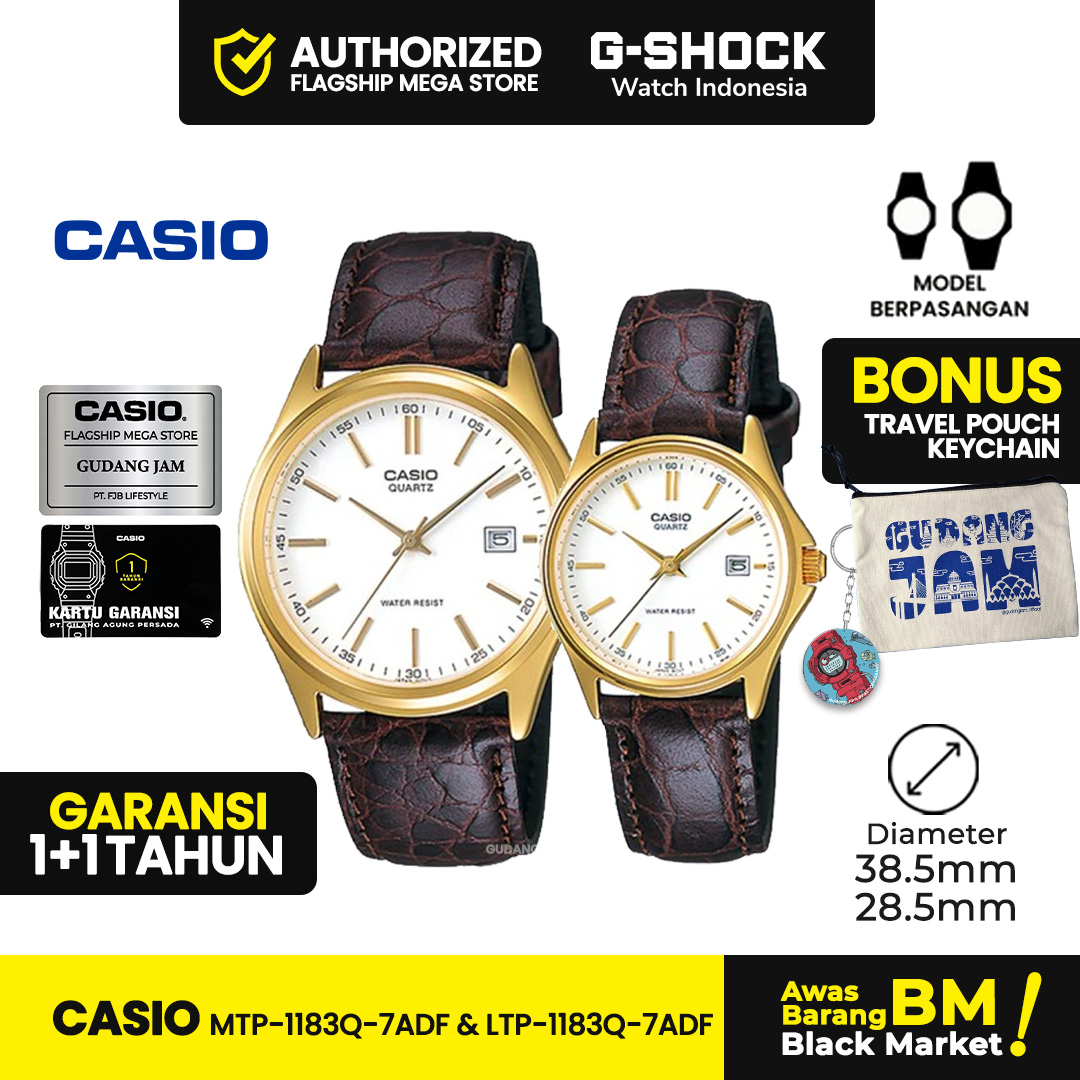 Casio Couple MTP-1183Q-7ADF & LTP-1183Q-7ADF