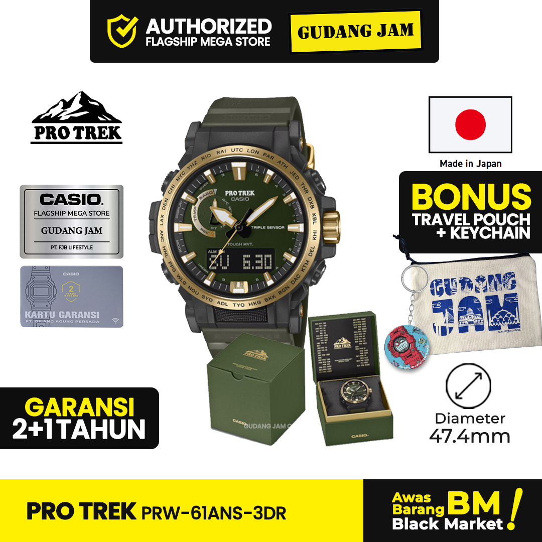 Pro Trek PRW-61ANS-3DR