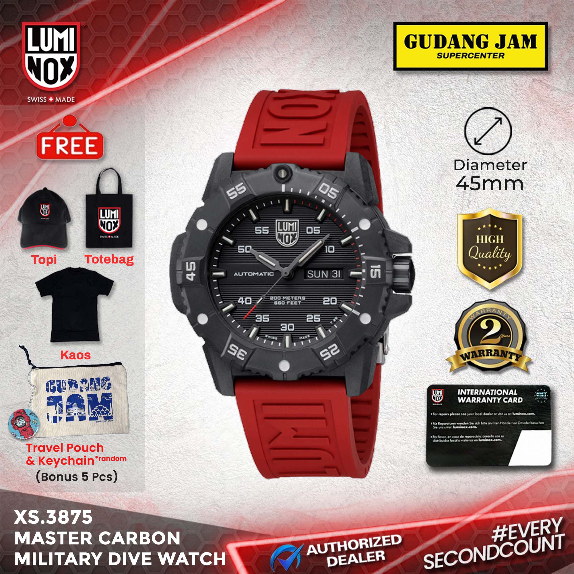 Luminox XS.3875 Master Carbon SEAL Automatic