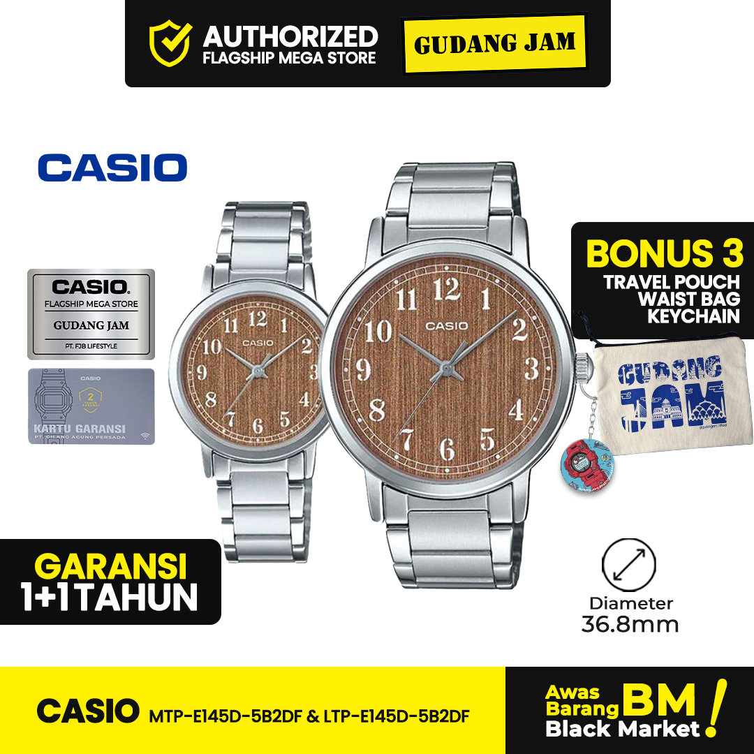 Casio Couple LTP-E145D-5B2DF MTP-E145D-5B2DF