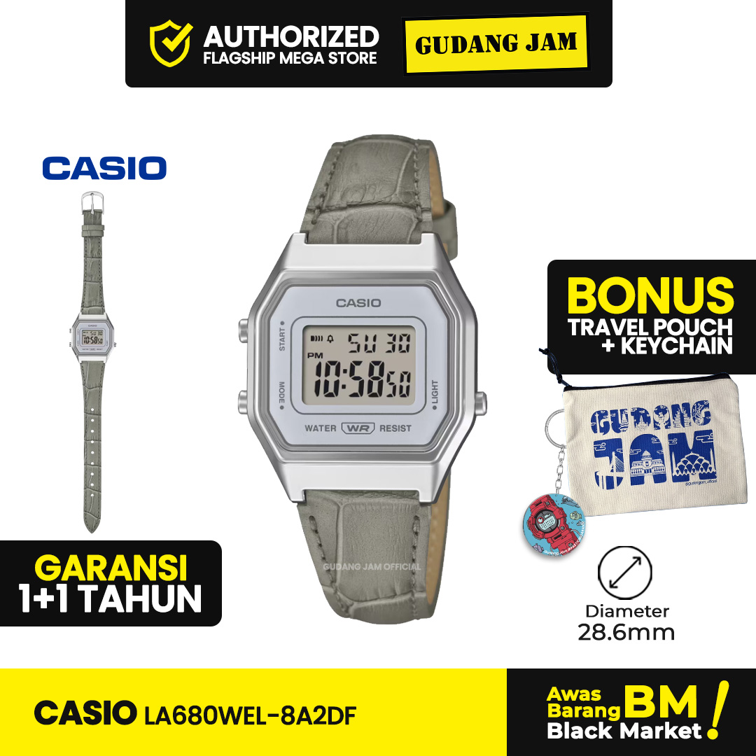 CASIO LA680WEL-8A2DF