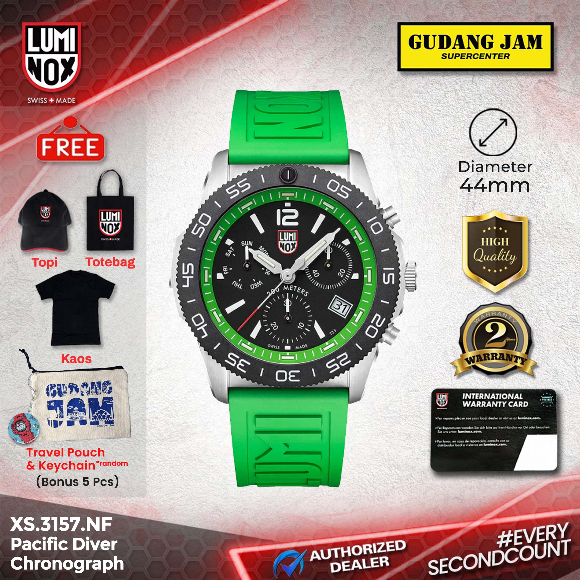 Luminox XS.3157.NF Pacific Diver Chronograph