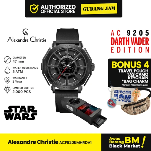 Image of Alexandre Christie X Star Wars Darth Vader Edition AC 9205 MHRDV1 - Box Special