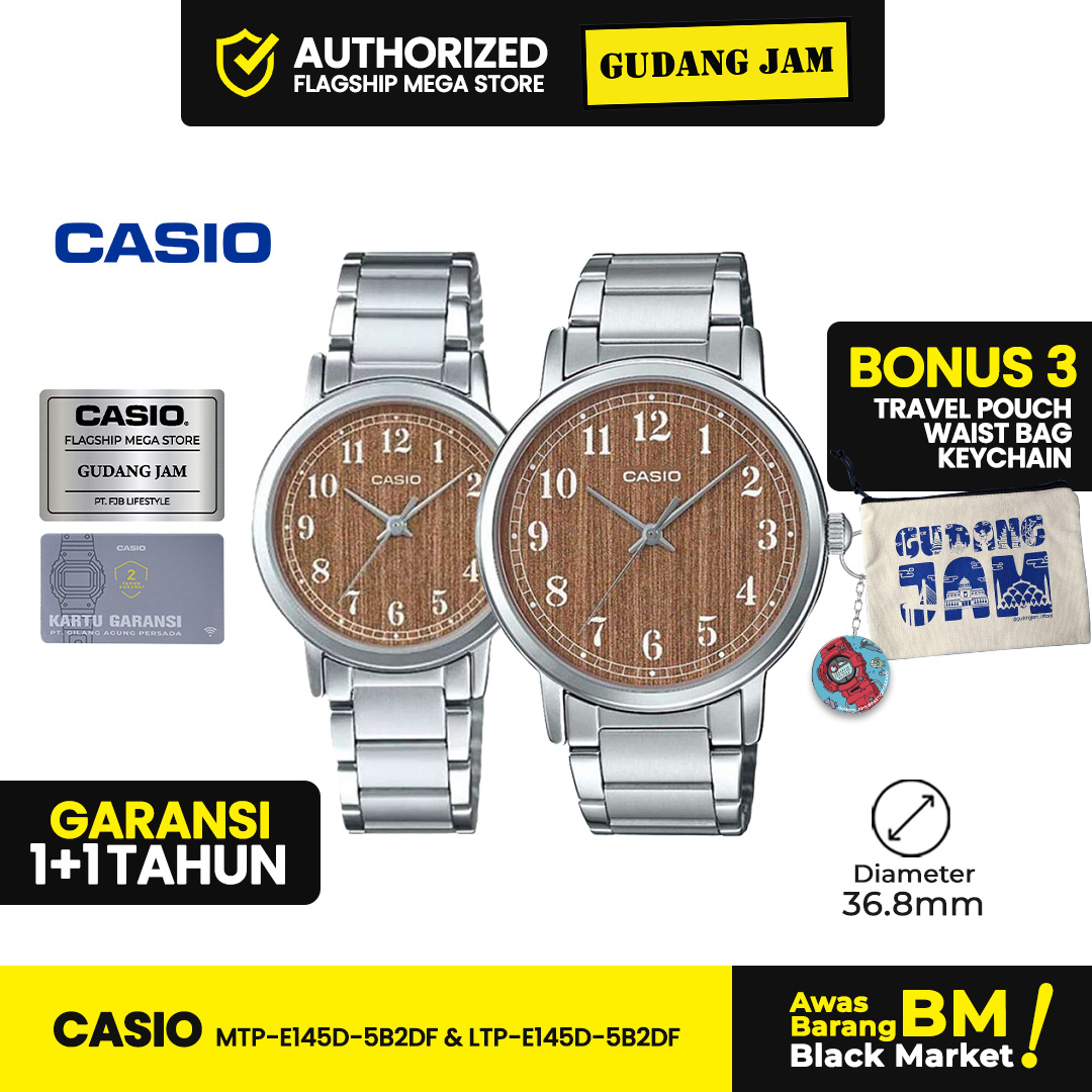 Casio Couple LTP-E145D-5B2DF MTP-E145D-5B2DF