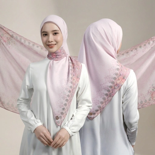 Image of Zoya - Alani Print Scarf - Kerudung Hijab Segi Empat Motif Premium - Box