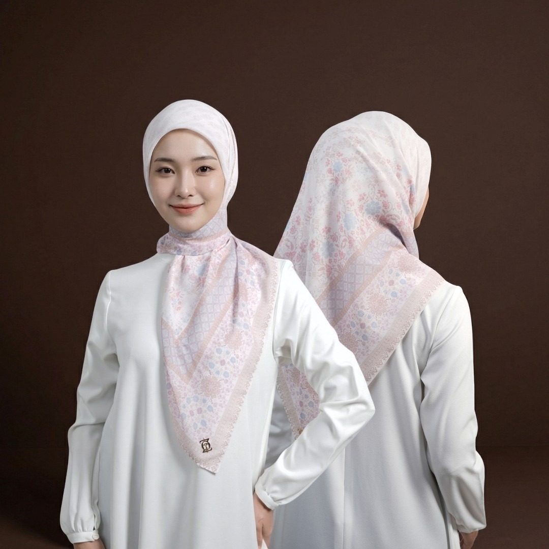 Zoya - Arisha Print Scarf - Kerudung Hijab Segi Empat Motif Premium - Box