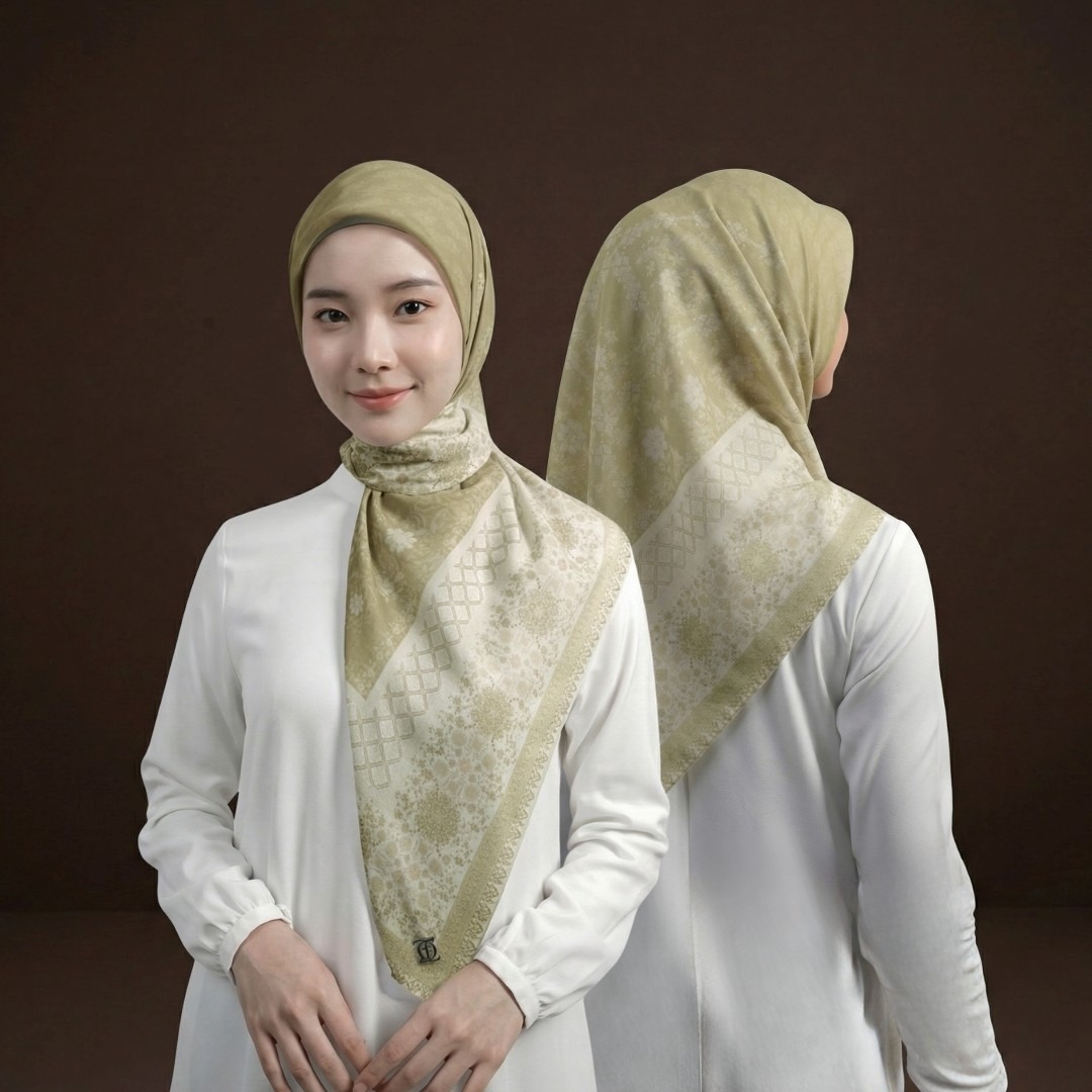 Zoya - Arisha Print Scarf - Kerudung Hijab Segi Empat Motif Premium - Box