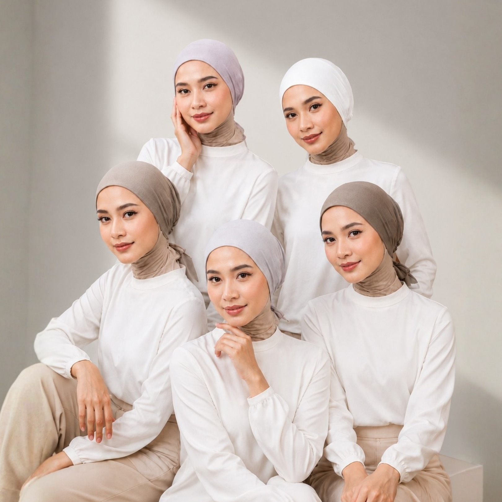 Zoya Lily Inner - Inner Bandana Ciput Daleman Hijab - Bahan Viscose Rayon