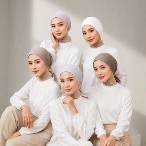 Zoya Lily Inner  - Inner Bandana Ciput Daleman Hijab - Bahan Viscose Rayon