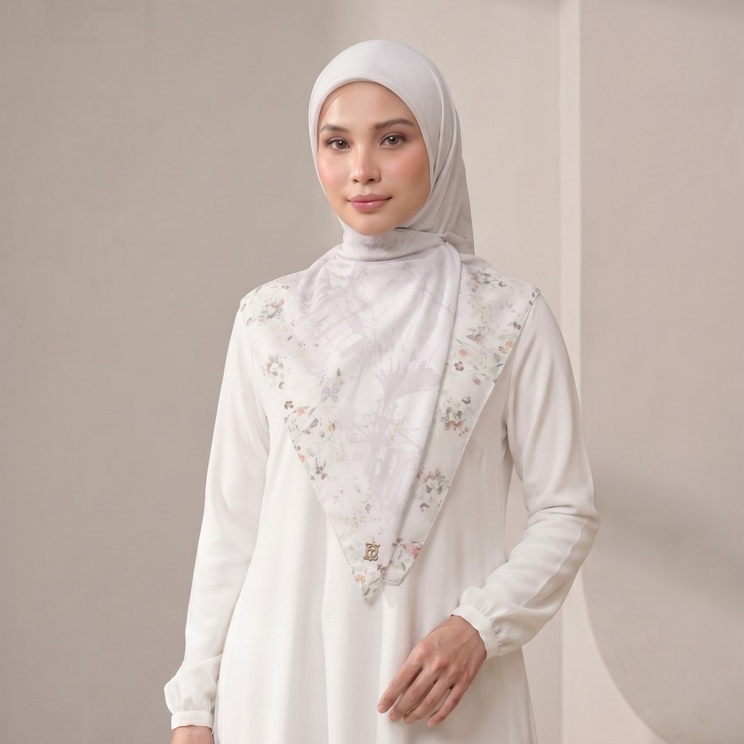 Zoya - Dafiya Print Scarf - Kerudung Hijab Segi Empat Motif Premium - Box