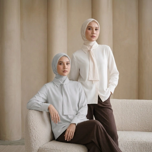 Zoya Detail Collar Shirt Z01 - Atasan Blouse Officewear - Bahan Poly Twill