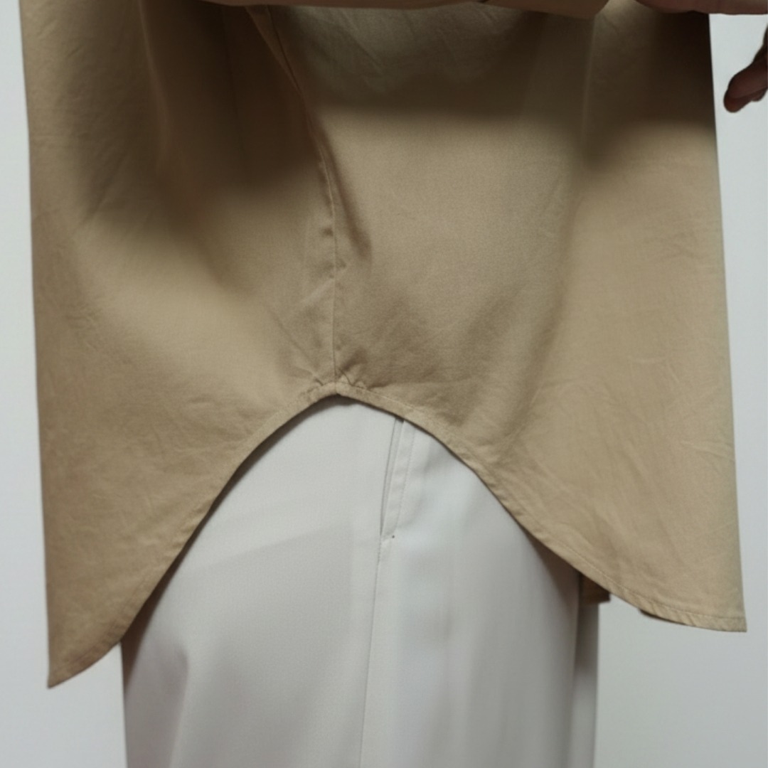 Zoya Drop Shoulder Z01 Office Wear - Atasan Wanita Busui Friendly - Bahan Poplin Aiko