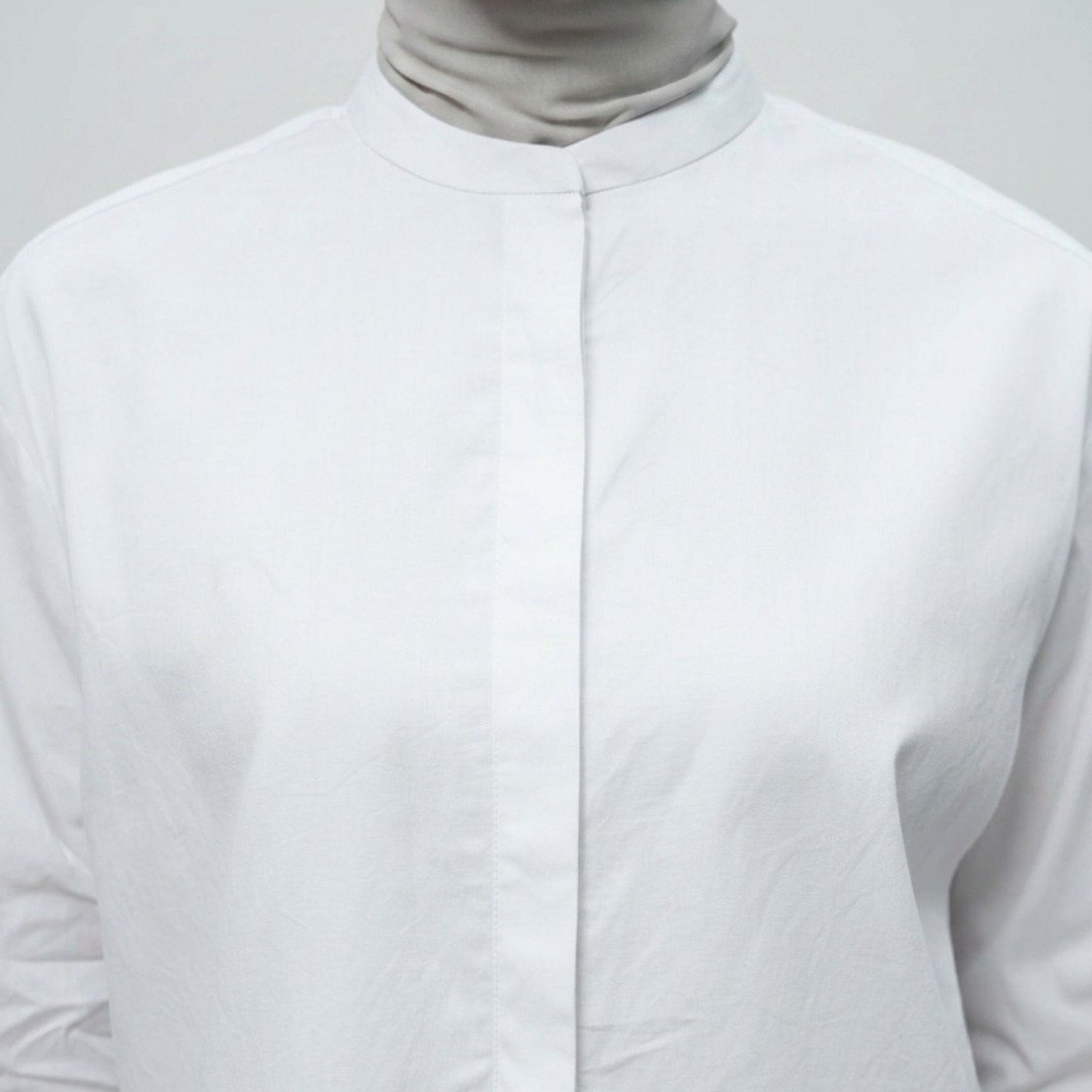 Zoya Drop Shoulder Z01 Office Wear - Atasan Wanita Busui Friendly - Bahan Poplin Aiko