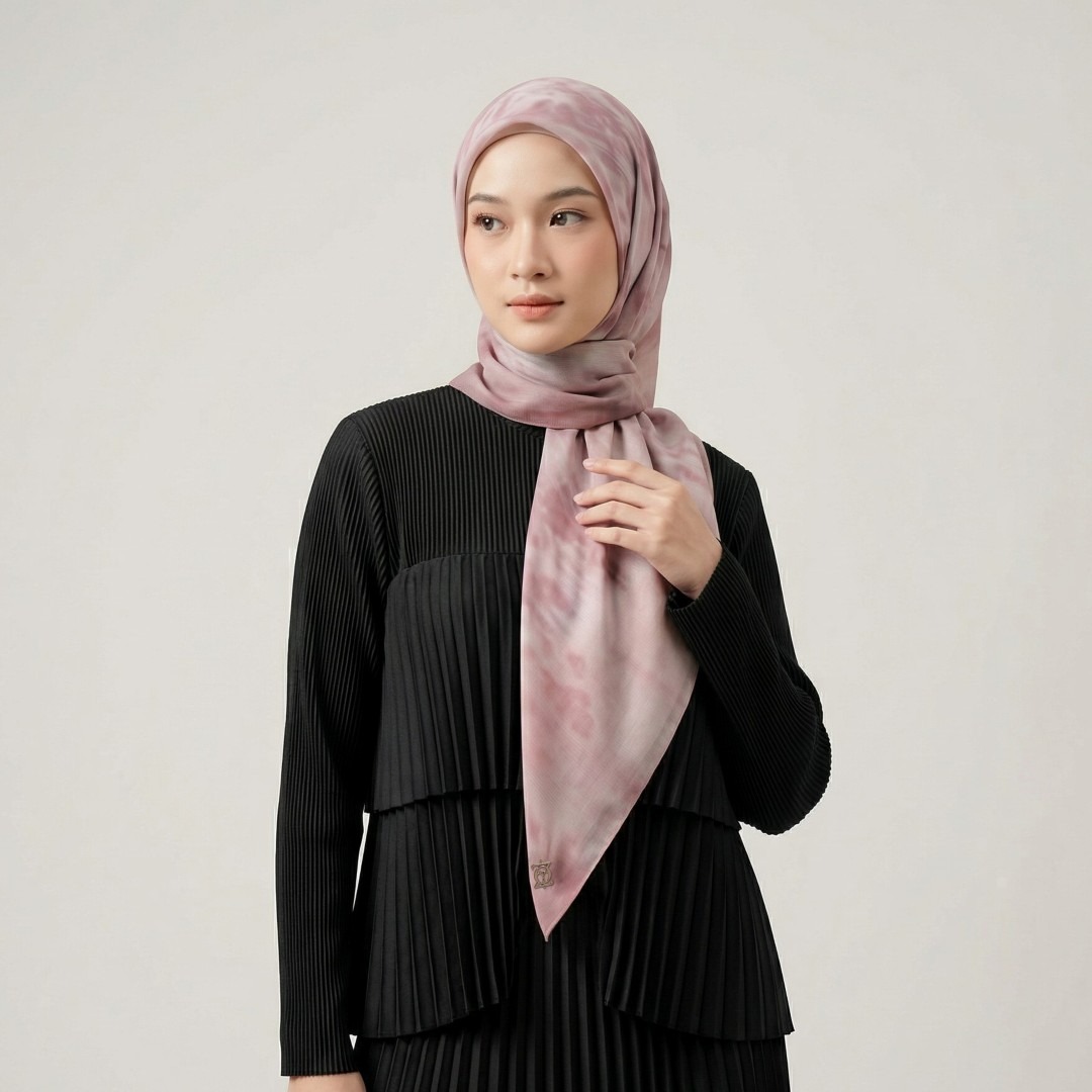 Zoya - Gritha Print Scarf - Kerudung Hijab Segi Empat Motif Premium - Box
