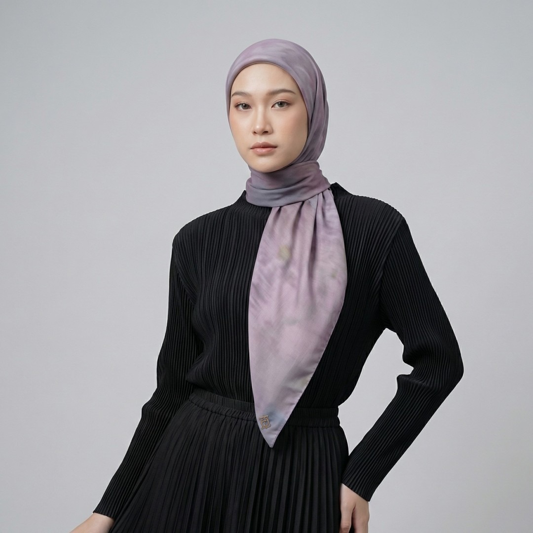 Zoya - Gritha Print Scarf - Kerudung Hijab Segi Empat Motif Premium - Box
