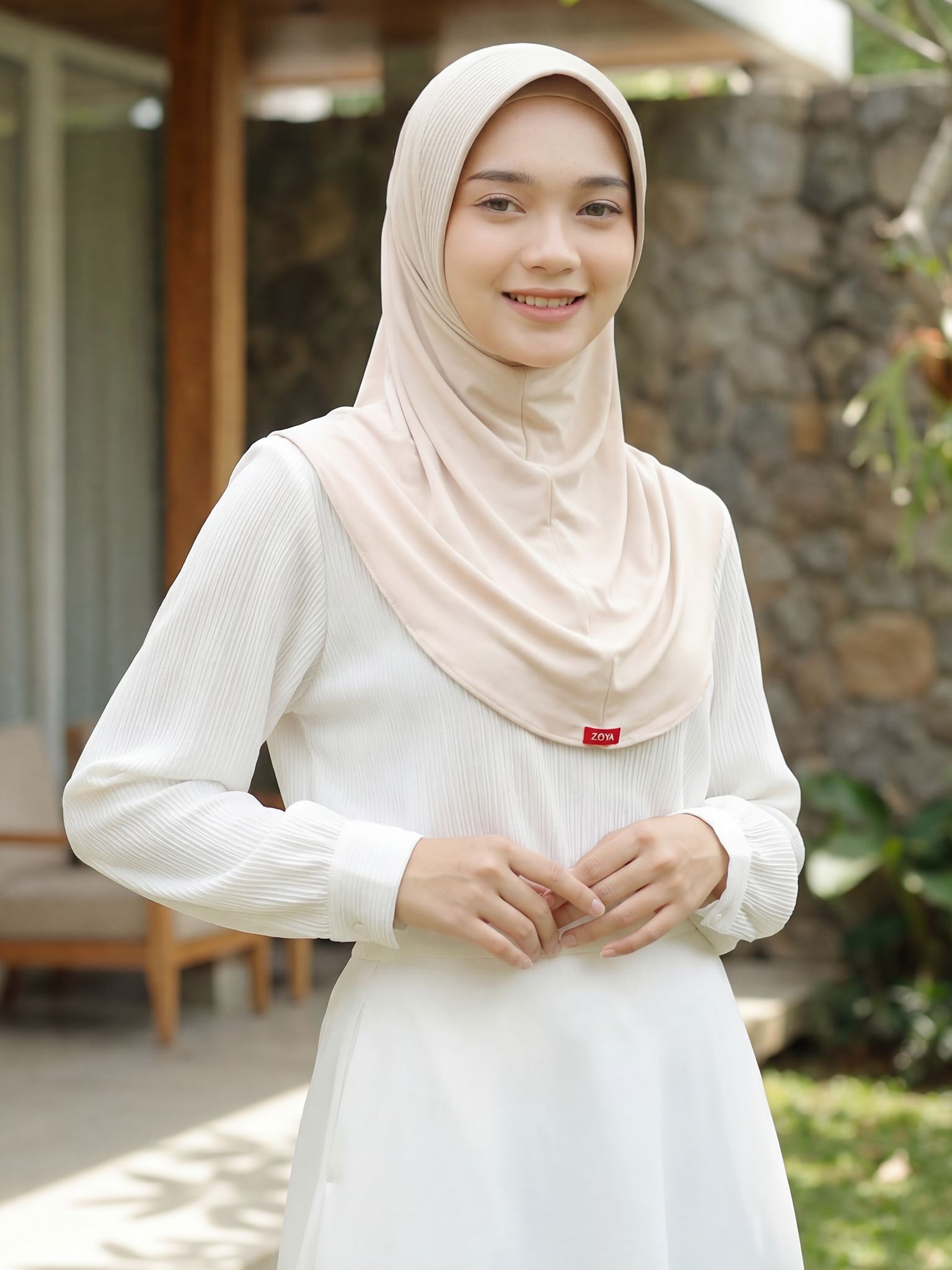 Zoya Bergo MARSHA HL Casual HEIQ - Kerudung Bergo Hijab Instan - Bahan Breeze Flex