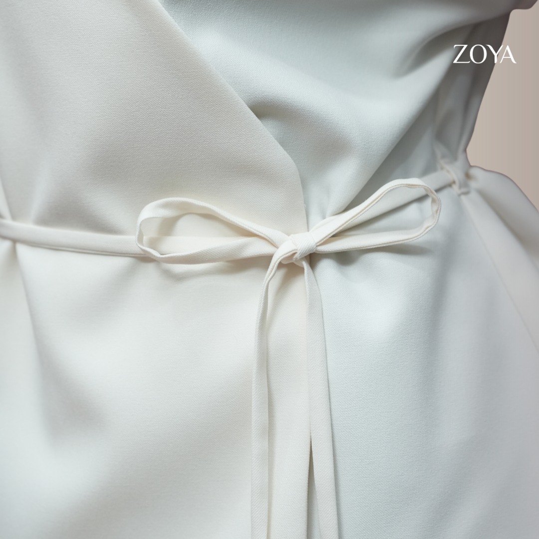 Zoya Kimono Cut Overslah KCO Z01 - Vest Outer Wanita - Bahan Poly Twill