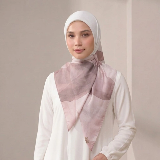 Image of Zoya - Leya Haze Scarf - Kerudung Hijab Segi Empat Motif Premium - Box