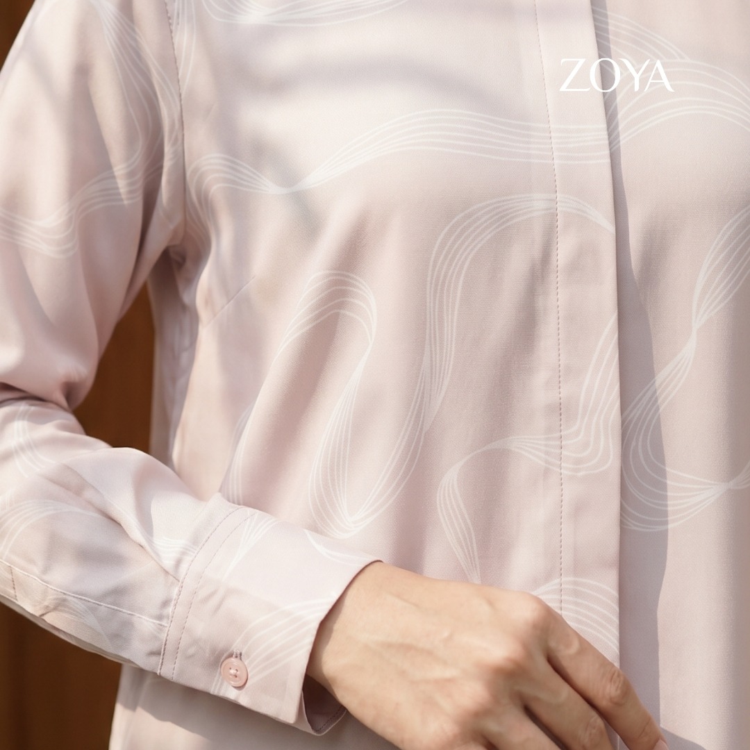 Zoya Loose Fit Print LFP-Z01 Shirt - Blouse - Bahan Poly Flowy