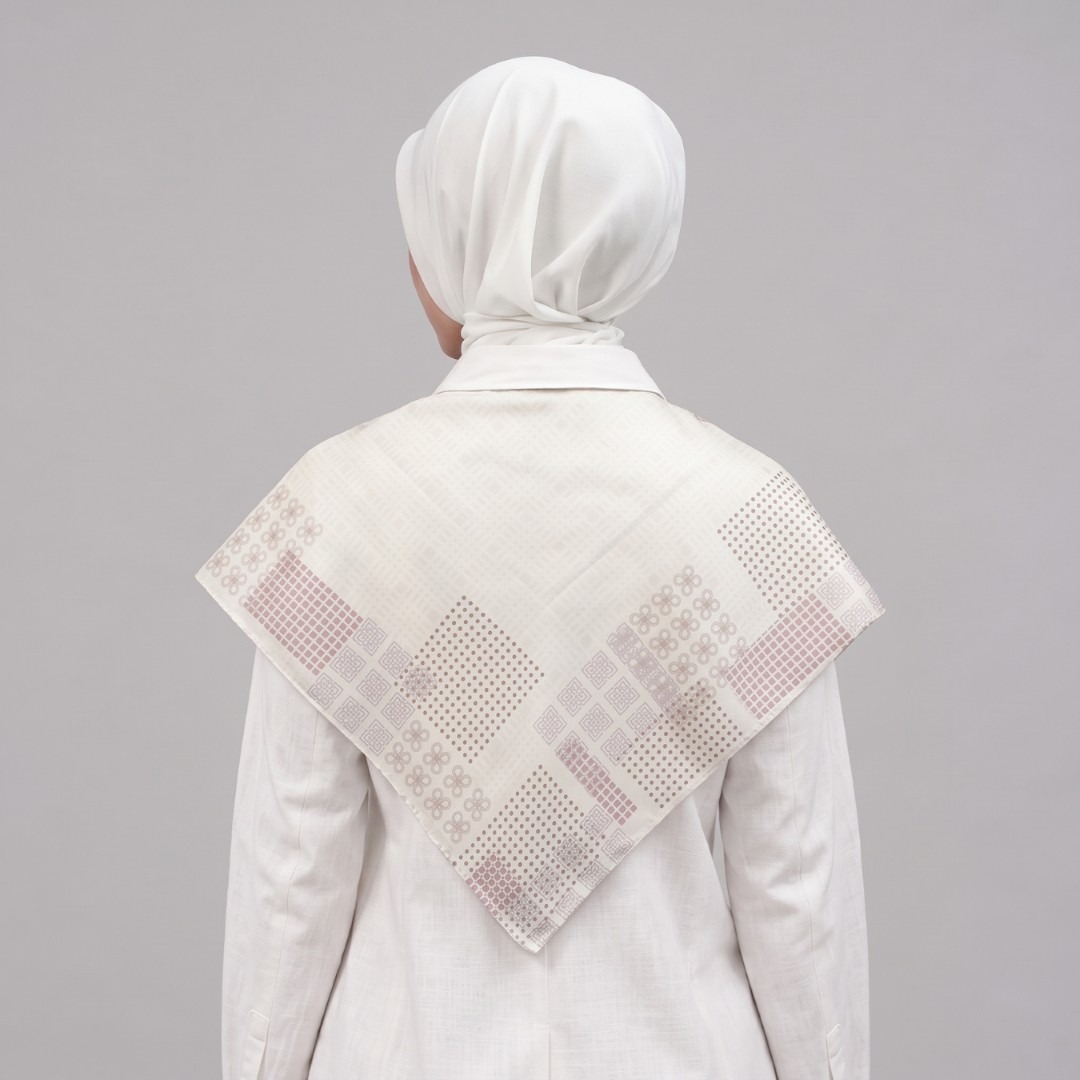 Zoya - Mini Syal - Mosaic Patch - Mini Scarf Motif Premium