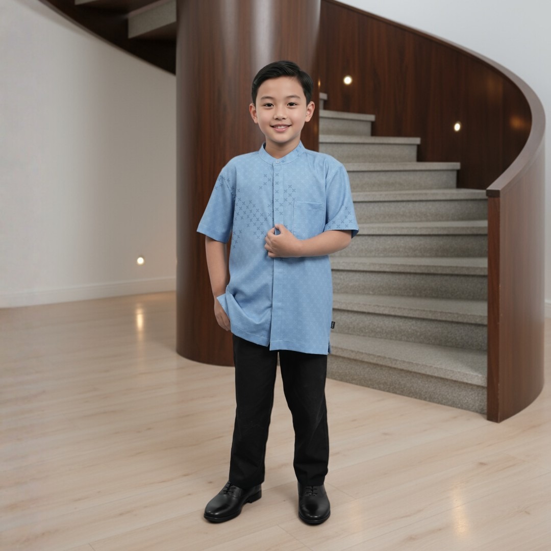 Zoya Marino Menswear Boys - Koko Baju Muslim Anak Pria - Bahan Poly Airflow