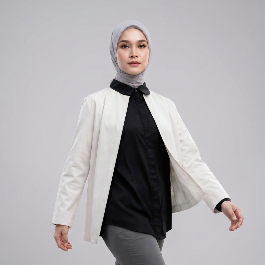 Zoya Minimalist Cutting Jacket Z01 Officewear - Jacket - Bahan Caroline Twill