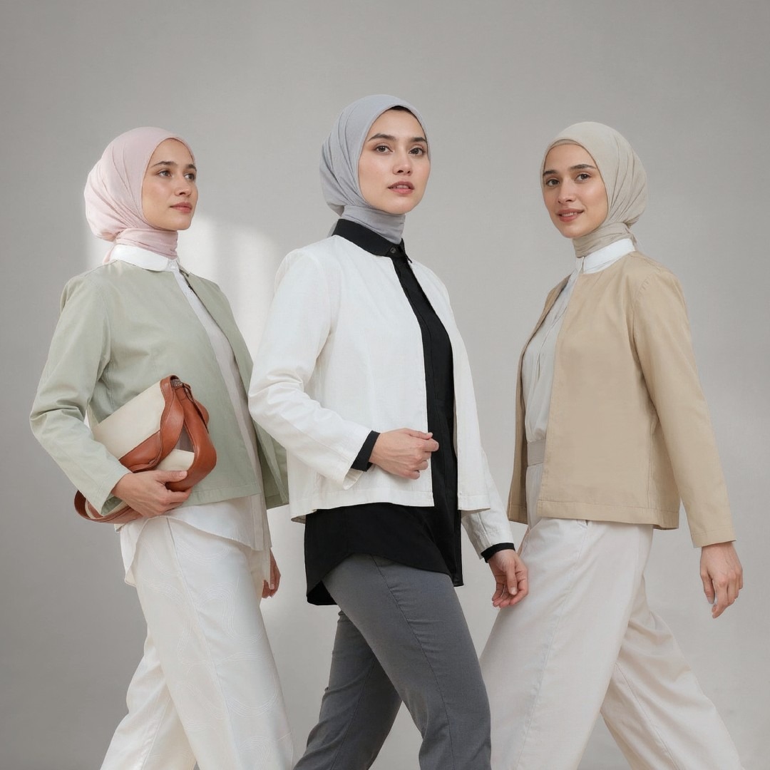 Zoya Minimalist Cutting Jacket Z01 Officewear - Jacket - Bahan Caroline Twill