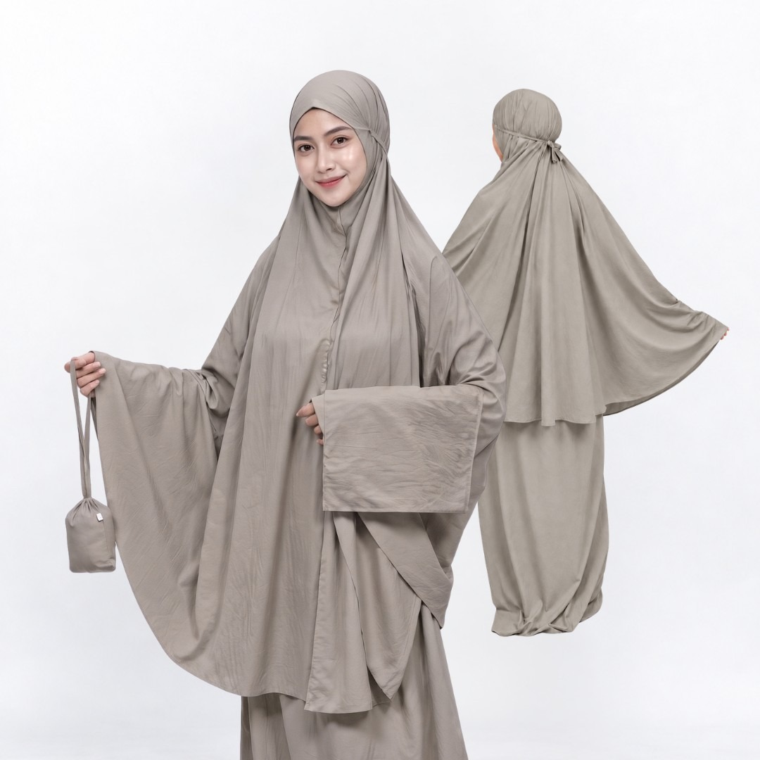 Zoya Miori Prayer Set - Mukena Travel Dewasa Bahan Parasut Premium