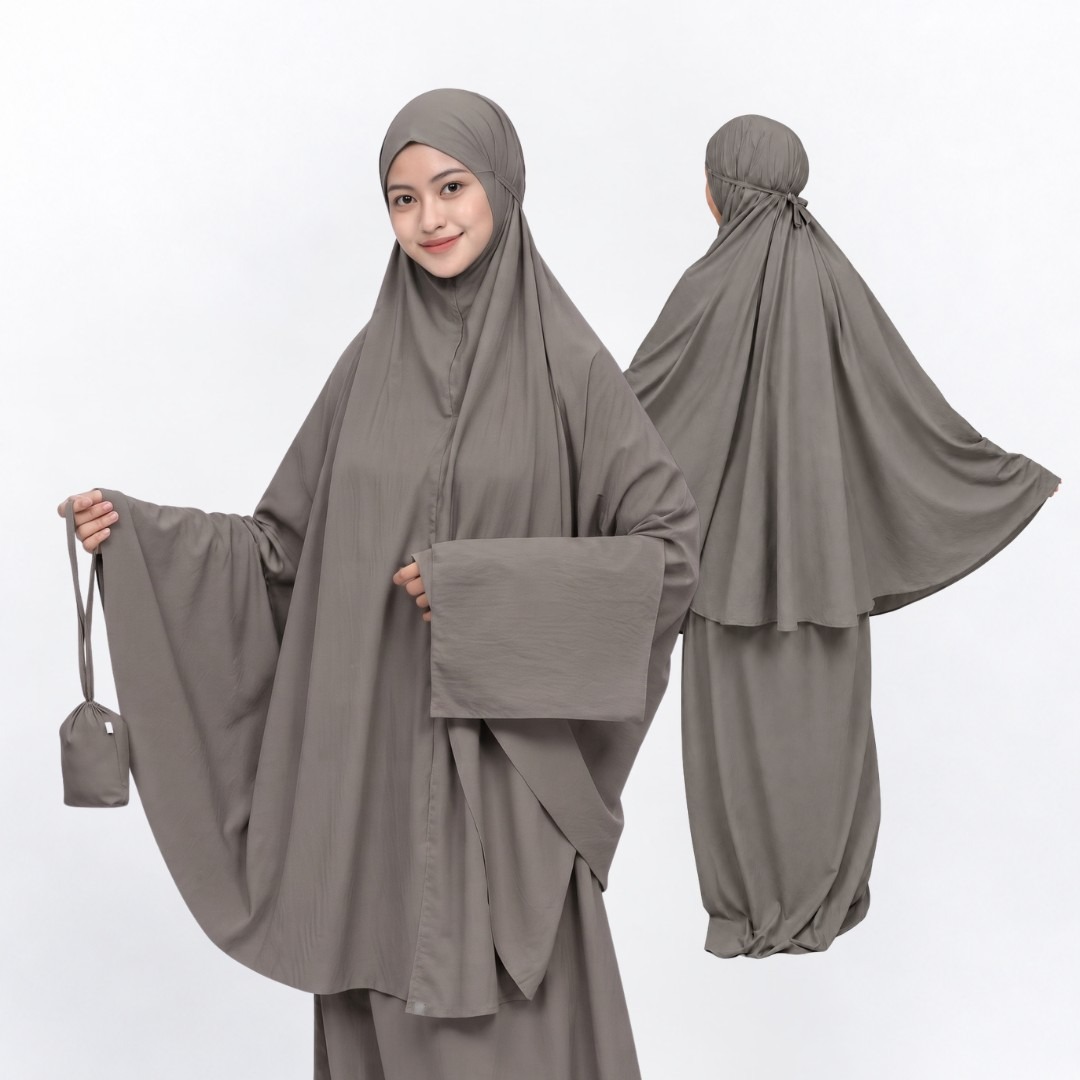 Zoya Miori Prayer Set - Mukena Travel Dewasa Bahan Parasut Premium
