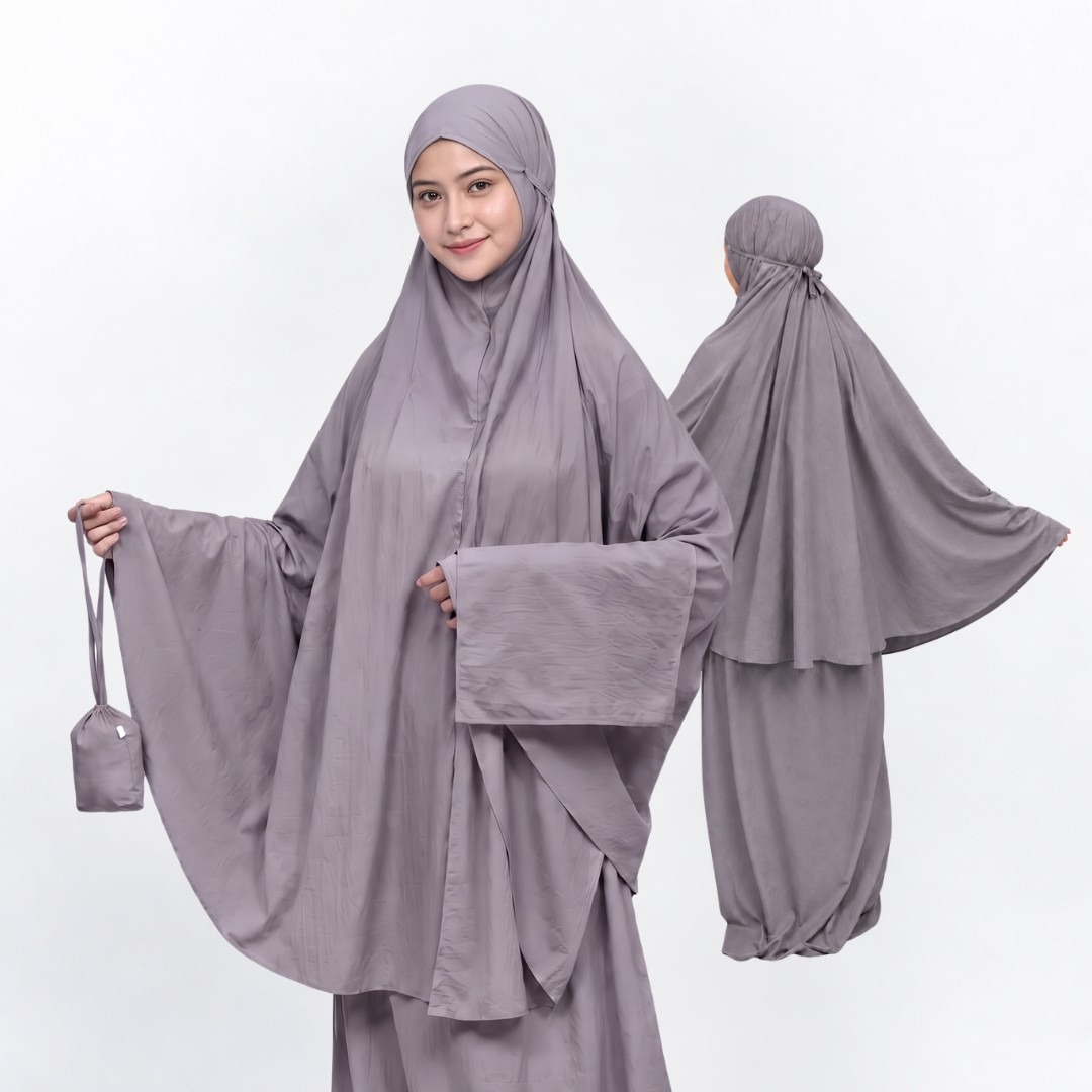 Zoya Miori Prayer Set - Mukena Travel Dewasa Bahan Parasut Premium
