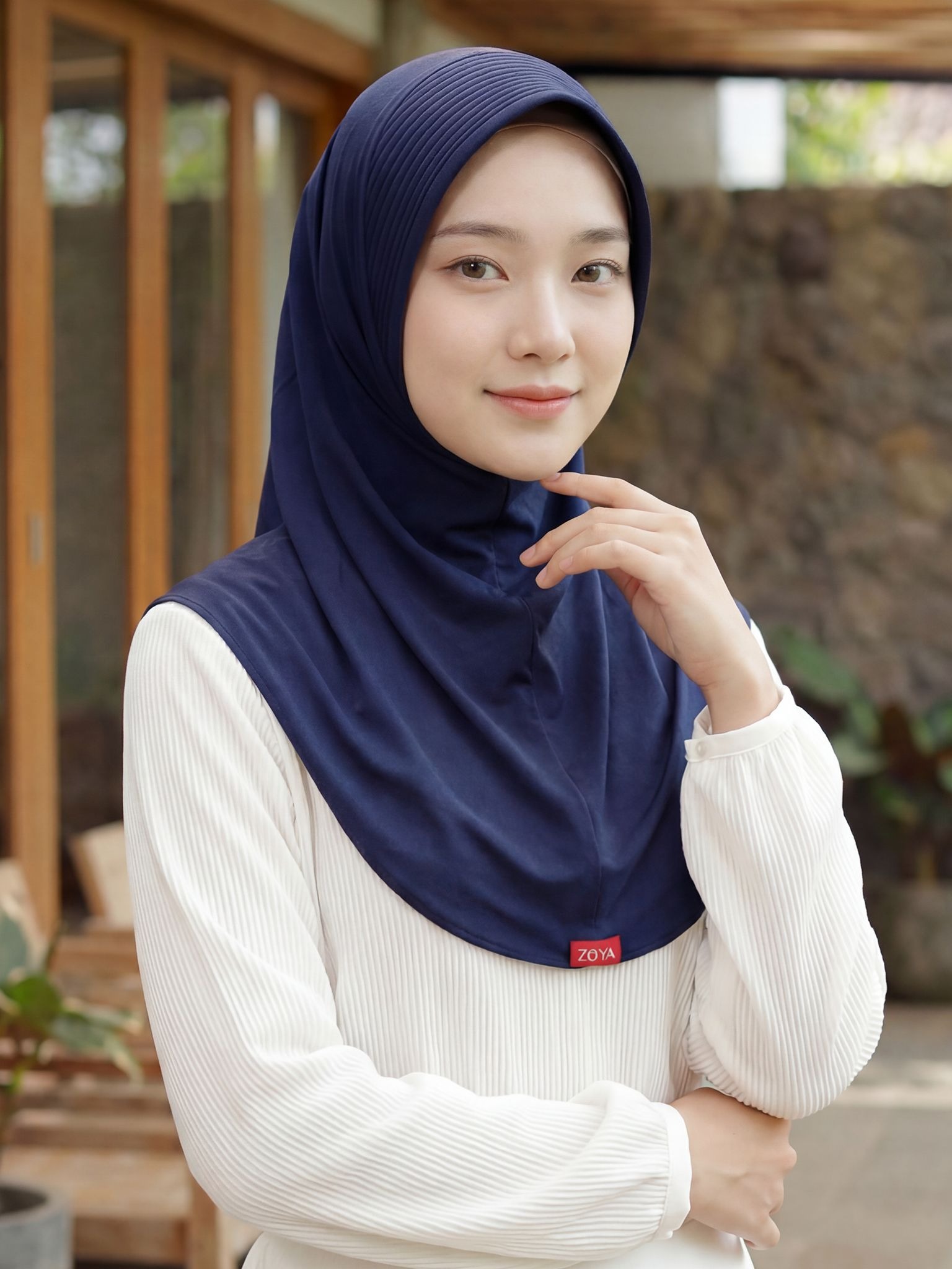 Zoya Bergo MARSHA HL Casual HEIQ - Kerudung Bergo Hijab Instan - Bahan Breeze Flex