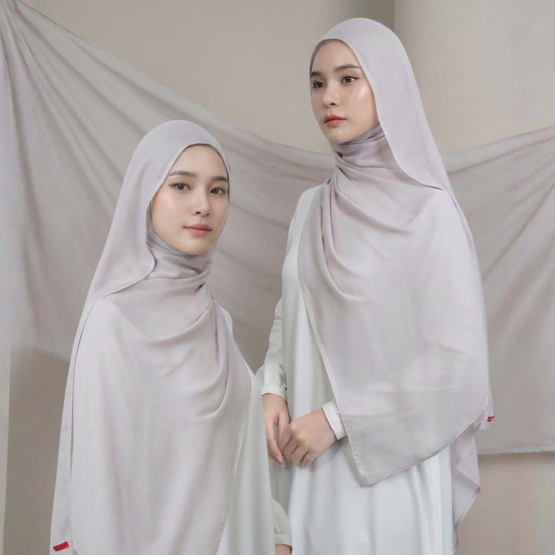 Zoya Pashmina Arumi - Hijab Pashmina Polos - Bahan Voal Viscose