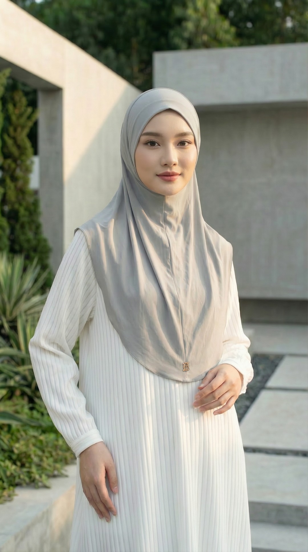 Zoya Queena Bergo - Kerudung Hijab Instant - Bahan Breeze Flex