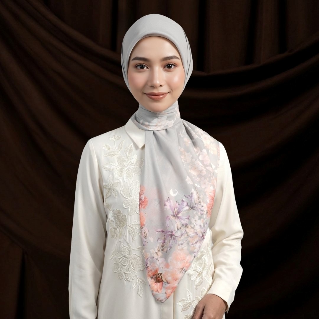 Zoya - Razita Print Scarf - Kerudung Hijab Segi Empat Motif Premium - Box