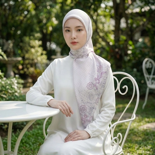 Image of Zoya - Shaylin Print Scarf - Kerudung Hijab Segiempat Motif - Pouch Ziplock