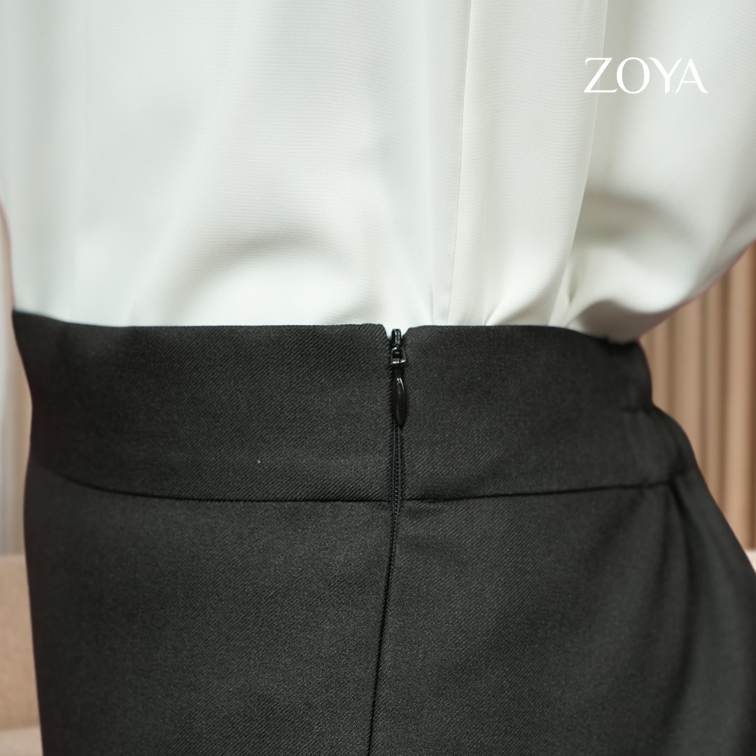 Zoya Straight Loose SL-Z01 Pants - Celana Polos Wanita - Bahan Poly Twill
