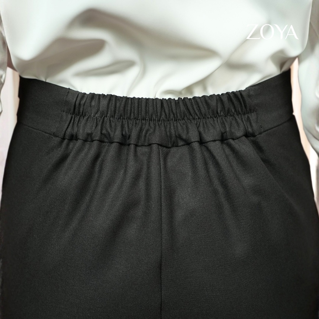Zoya Straight Loose SL-Z01 Pants - Celana Polos Wanita - Bahan Poly Twill