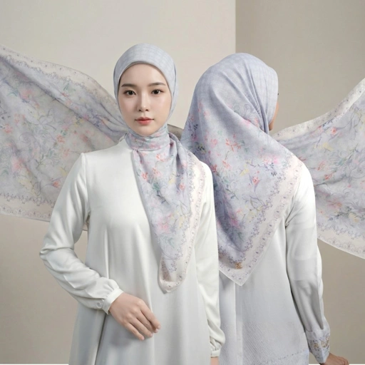 Image of Zoya - Thiara Print Scarf - Kerudung Hijab Segi Empat Motif Premium - Box